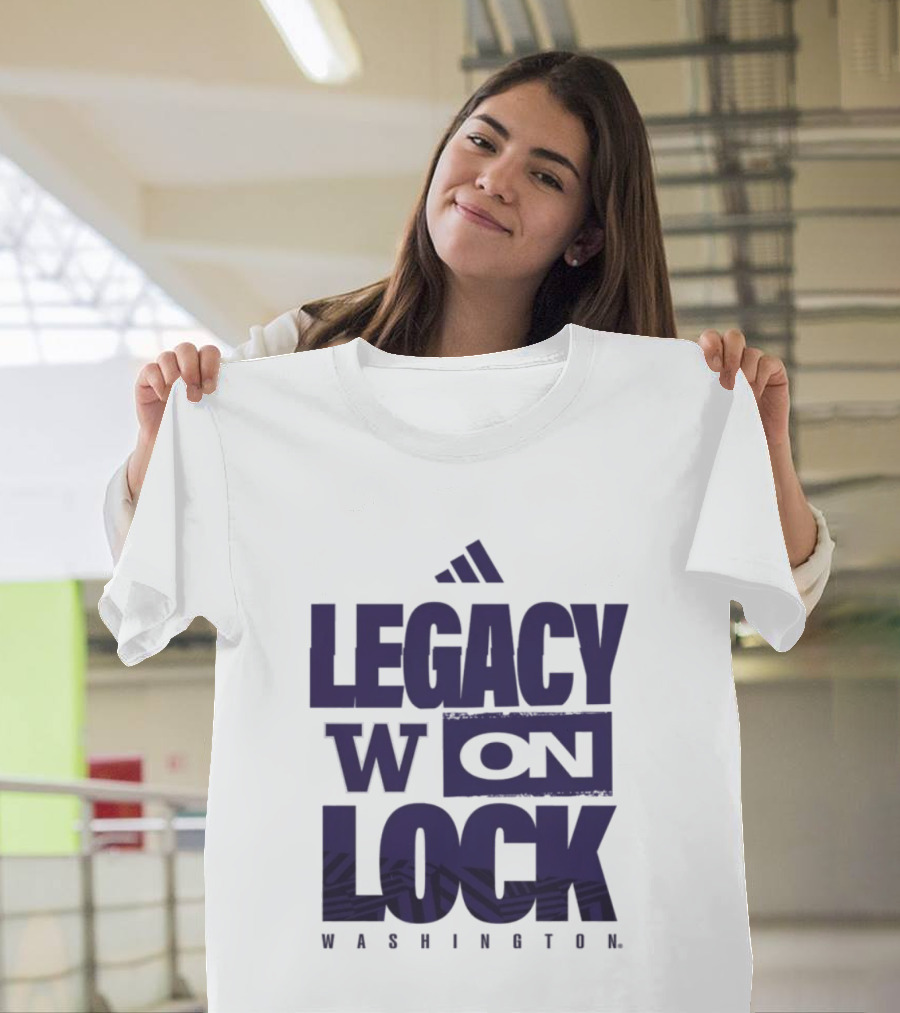Washington Huskies 2026 March Madness Legacy On Lock T-Shirt