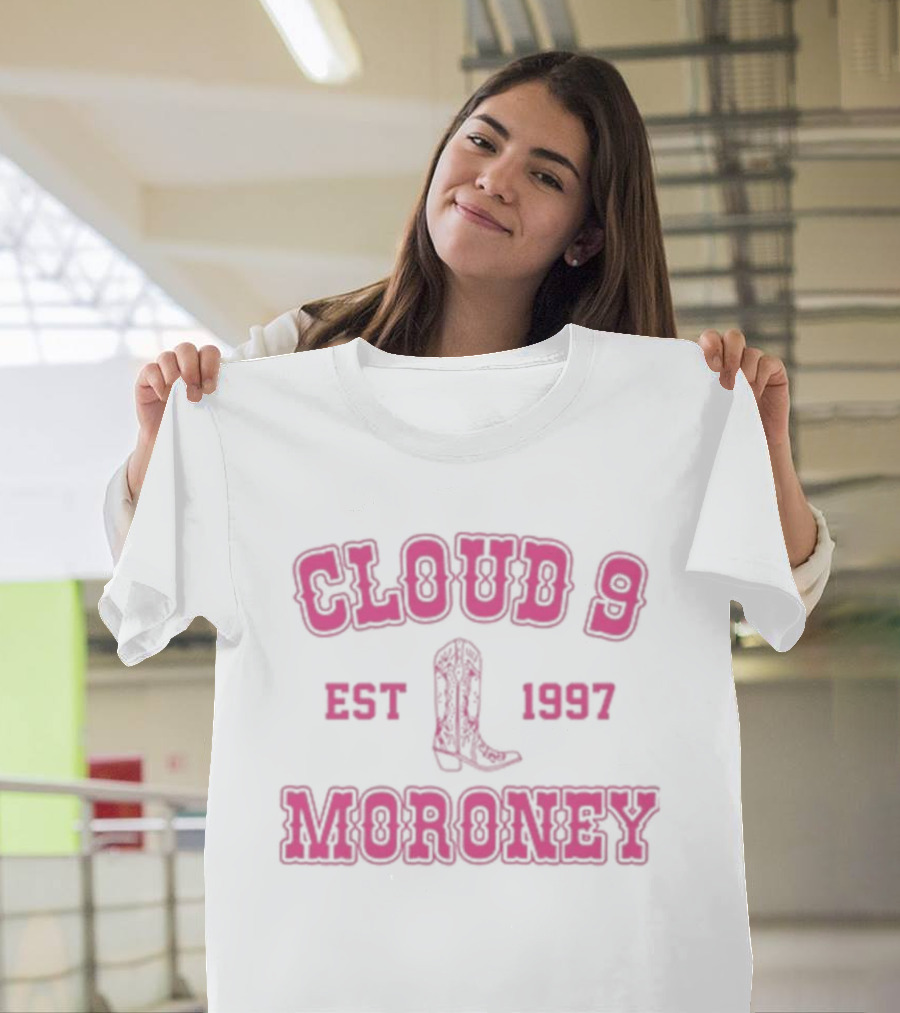 Cloud 9 Est 1997 Moroney Tour Cowboy Boot T-Shirt