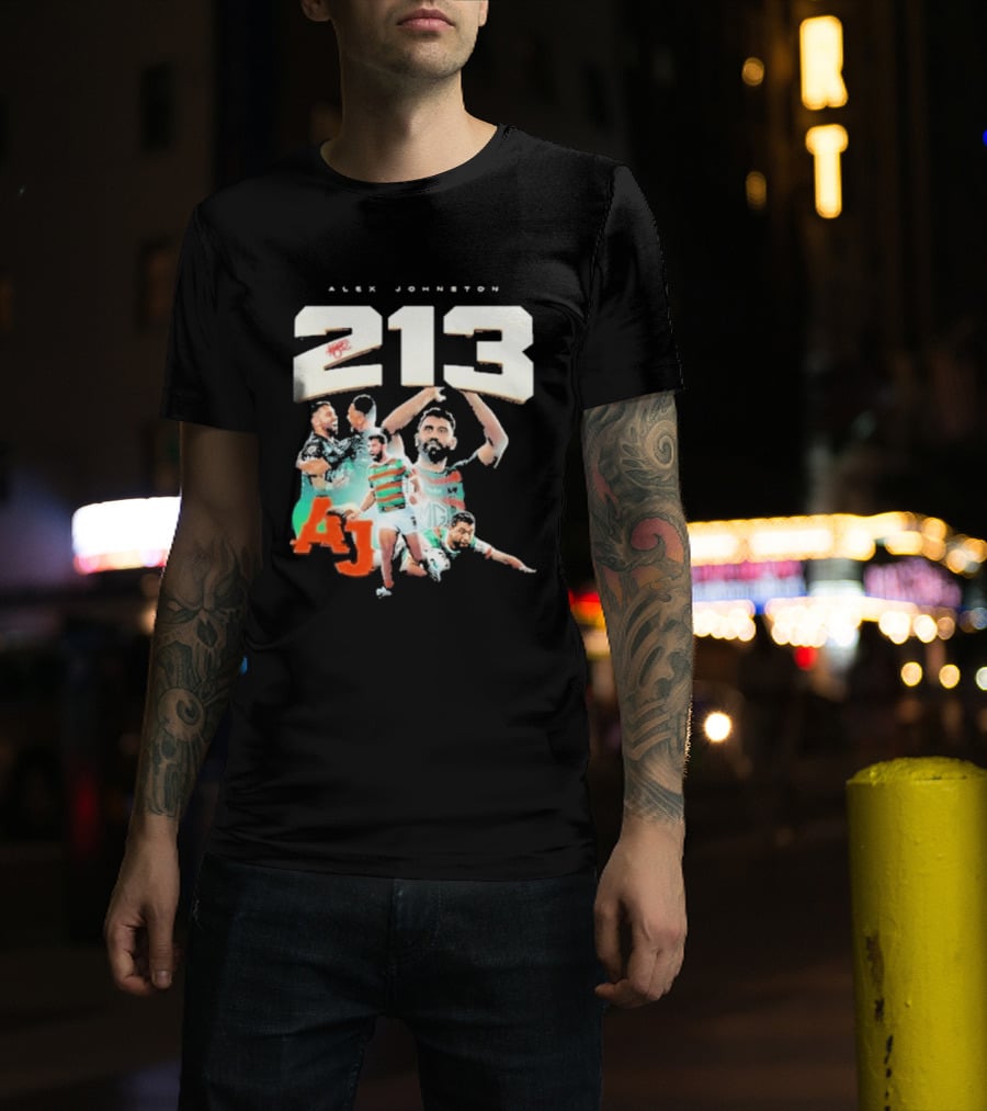 Alex Johnston Rugby 213 Top Try Scorer AJ T-Shirt