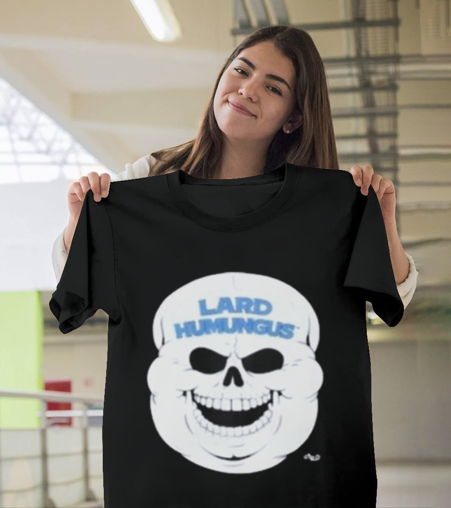 Lard Humungus Skull Graphic 3 16 T-Shirt