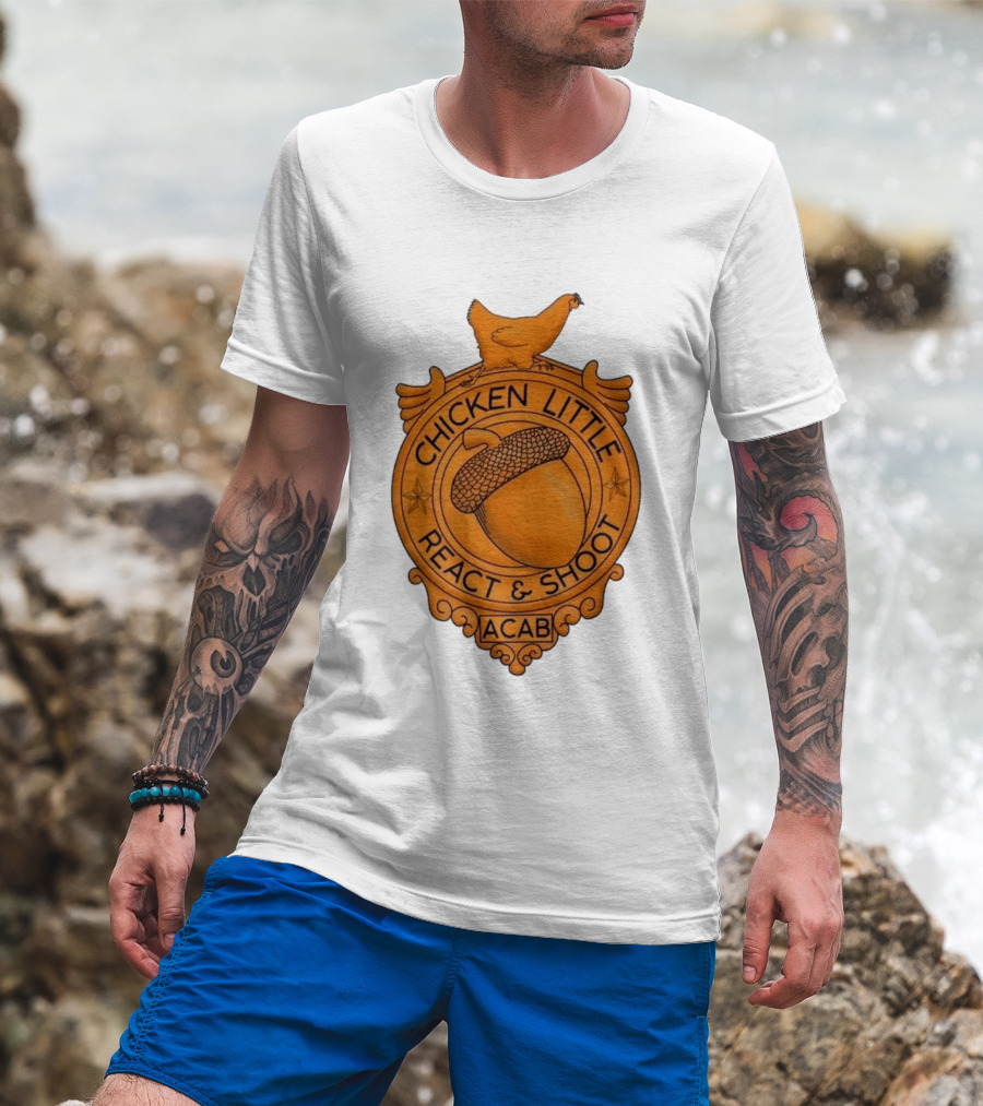 Chicken Little ACAB React & Shoot Acorn T-Shirt