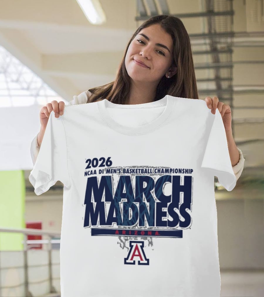 2026 NCAA Men's Basketball Championship March Madness Arizona T-Shirt