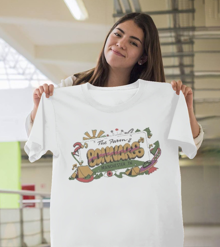 The Farm Bonnaroo Manchester TN 2026 Camping Festival T-Shirt