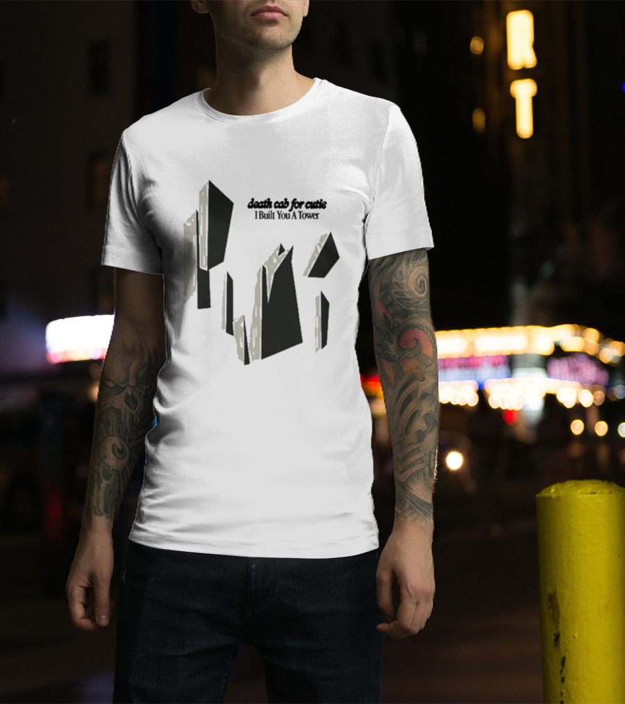 Death Cab For Cutie I Built You A Tower 2026 Abstract Architecture T-Shirt
