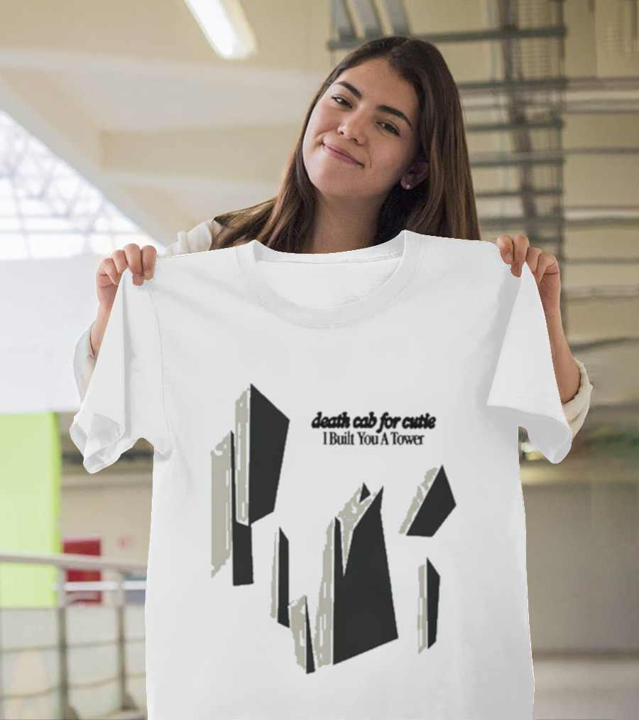 Death Cab For Cutie I Built You A Tower 2026 Abstract Architecture T-Shirt