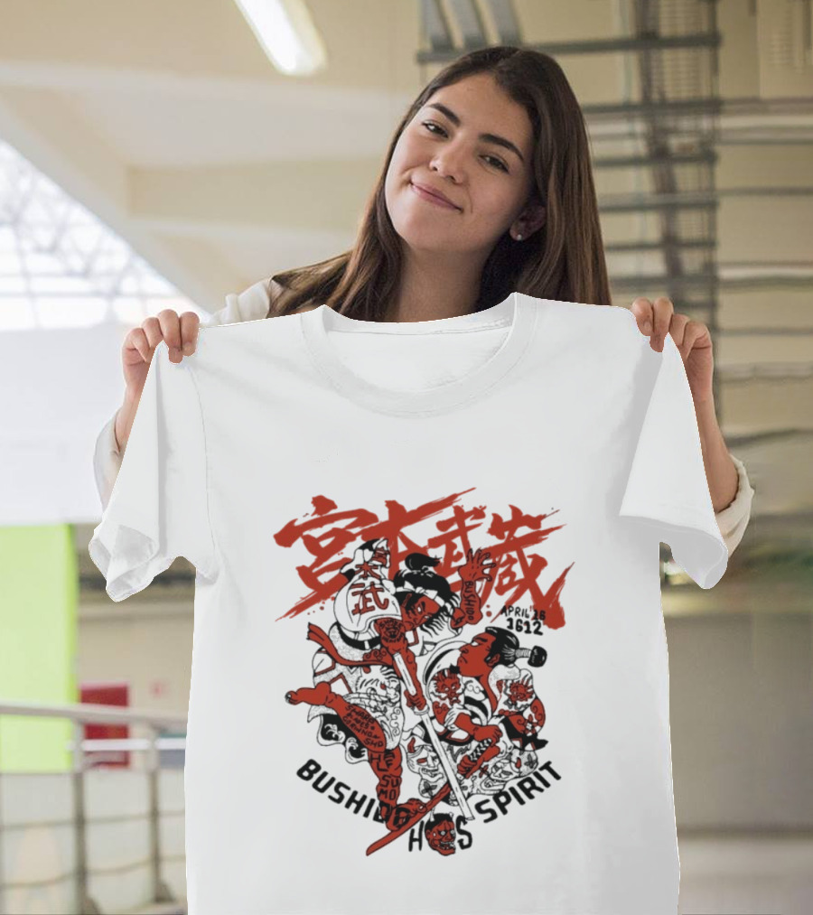 Bushing Has Spirit Musashi Halfsumo Bushido April 15 2022 T-Shirt
