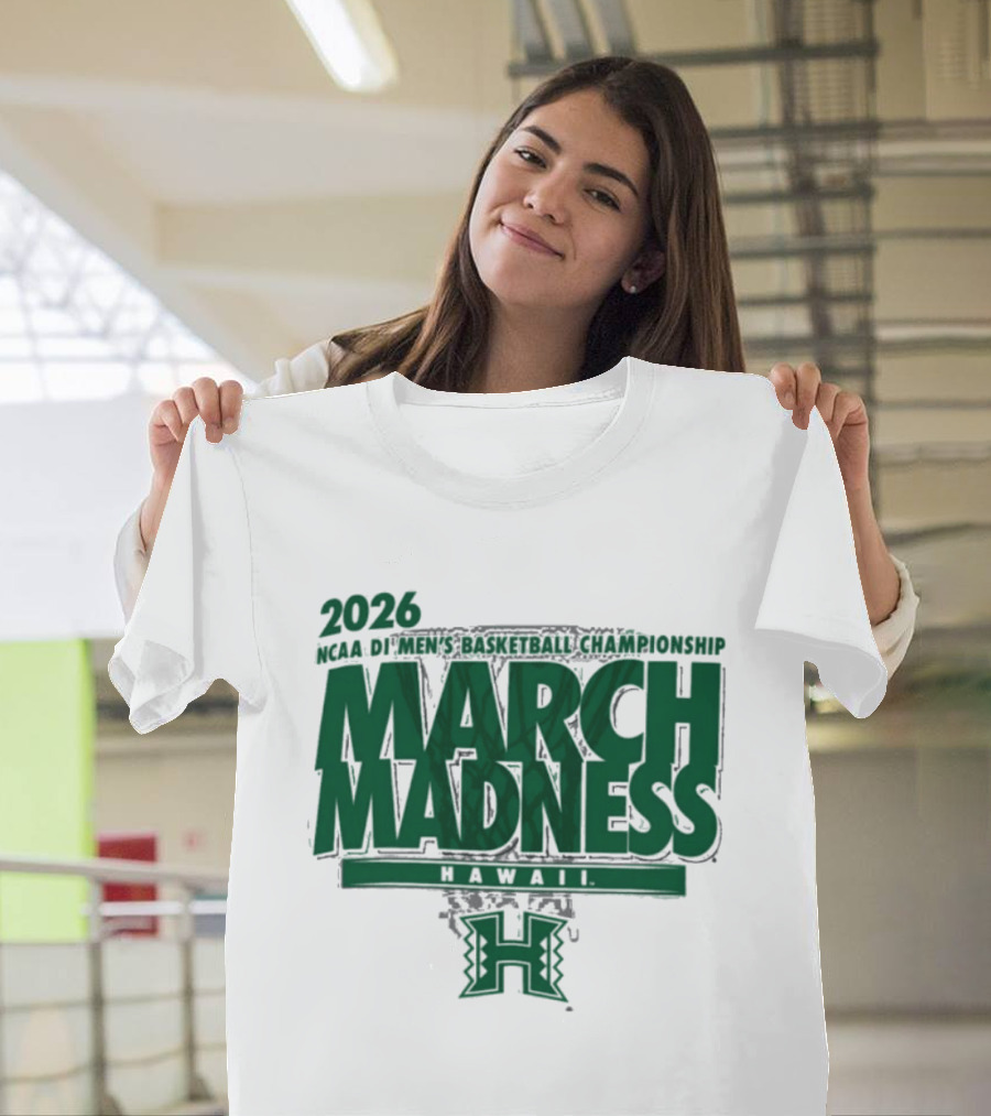 2026 NCAA Men's Basketball Championship March Madness Hawaii T-Shirt