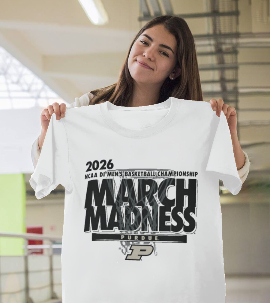2026 NCAA Men's Basketball Championship March Madness Purdue T-Shirt