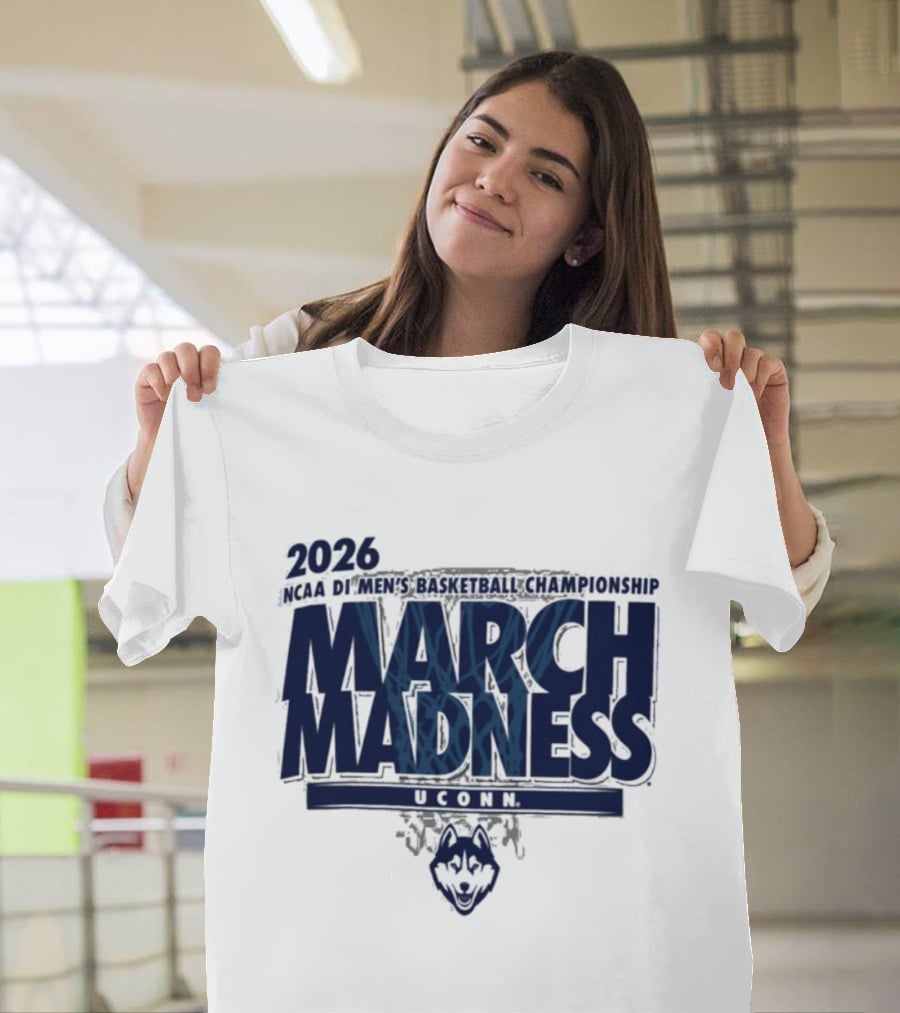 2023 NCAA Men's Basketball Championship March Madness UConn Huskies T-Shirt