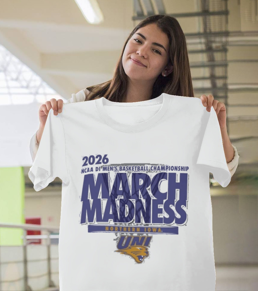 2026 UNI Panthers Northern Iowa NCAA March Madness Men's Basketball Championship T-Shirt