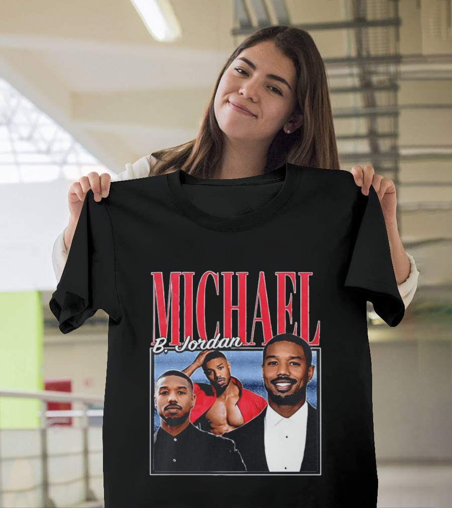Michael B. Jordan Iconic Style And Charisma T-Shirt