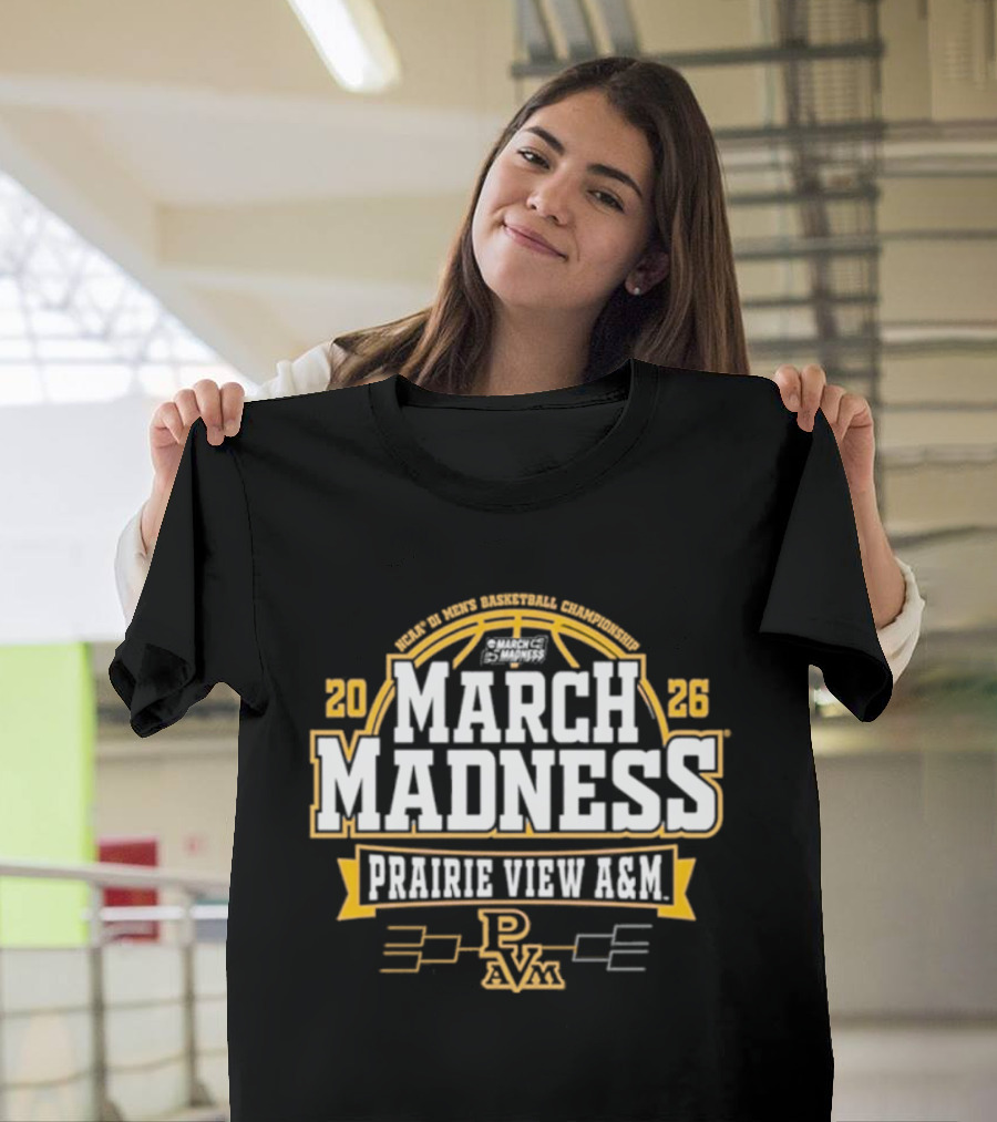 Prairie View A&M Panthers 2026 NCAA March Madness Tournament Bound T-Shirt
