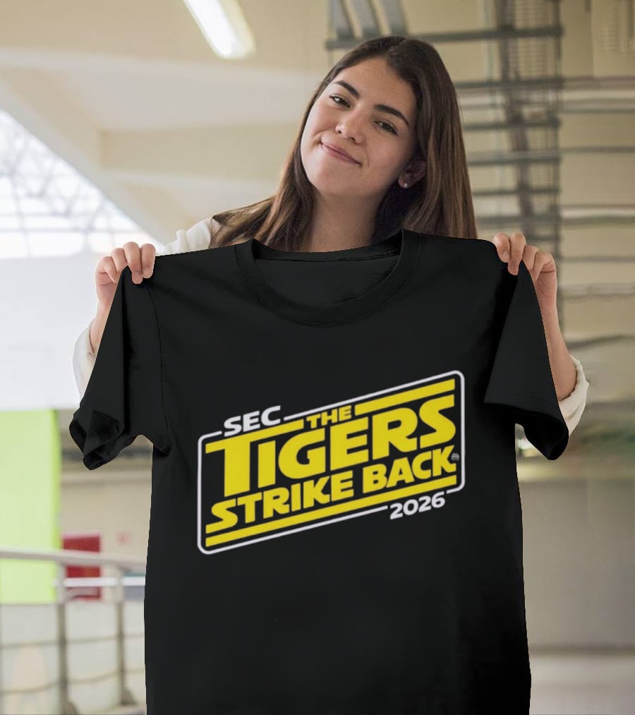 SEC The Tigers Strike Back 2026 LSU T-Shirt