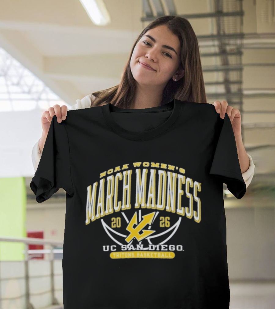 UC San Diego Tritons Women's 2026 NCAA March Madness Basketball T-Shirt