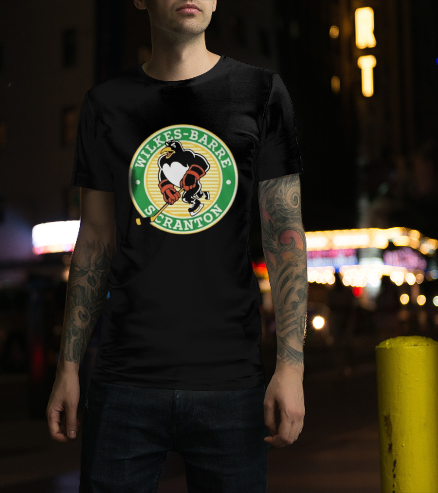 Wilkes Barre Scranton Penguins St Pat's Celebration 2026 Hockey Event T-Shirt