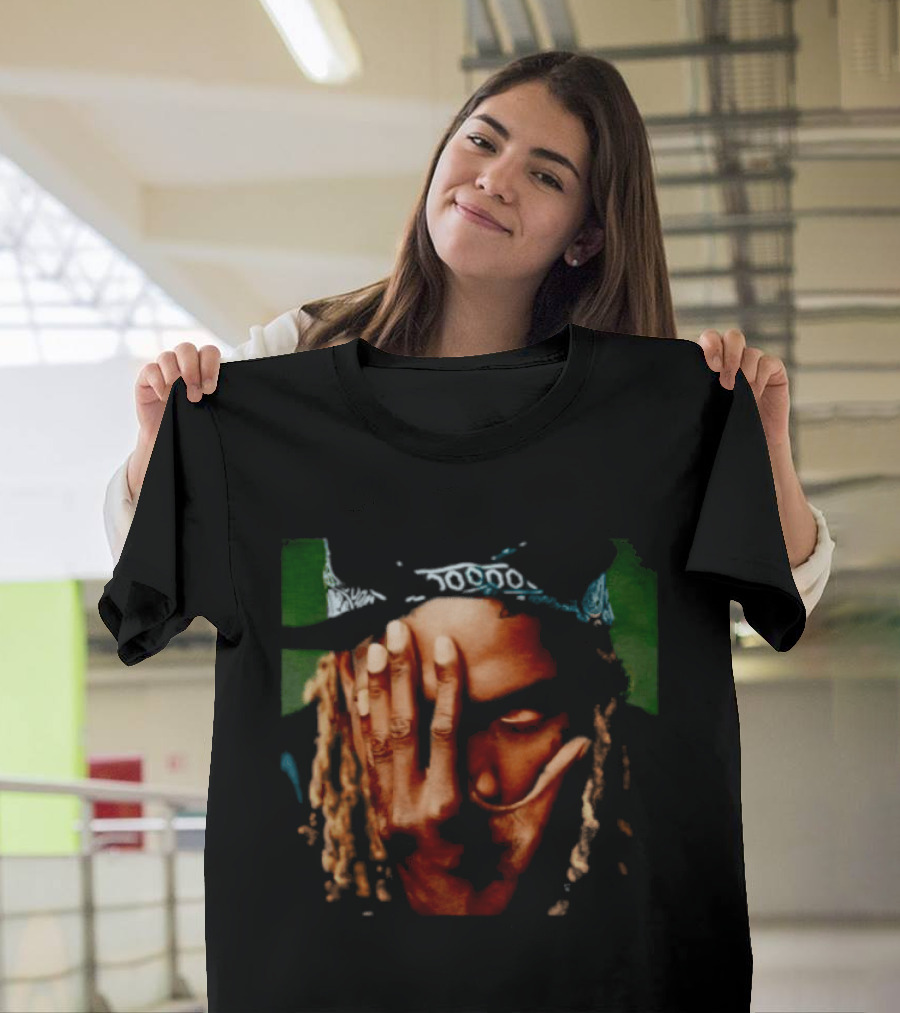 Fetty Wap Hand Over Face Dreadlocks T-Shirt