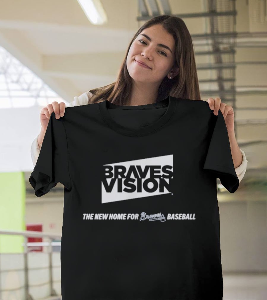 2026 Braves Vision The New Home For Braves Baseball T-Shirt