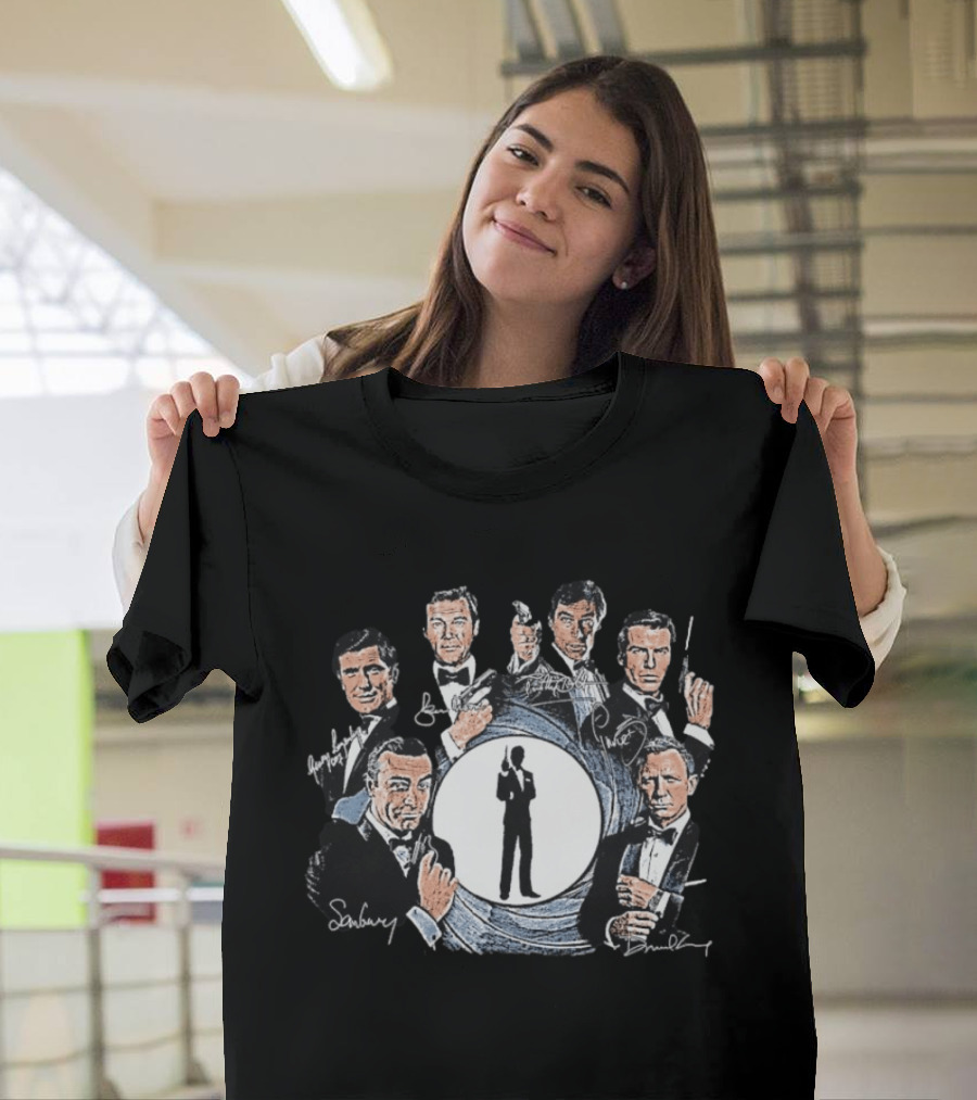 You Know His Name James Bond Movies Actors T-Shirt