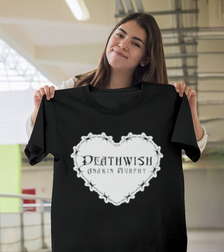 Anakin Murphy Barbed Wire Heart T-Shirt