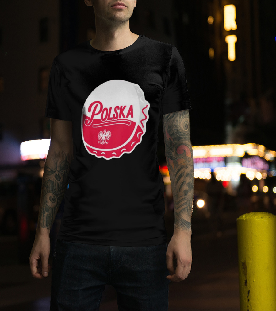 Polska Buffalo Bottle Cap Eagle T-Shirt