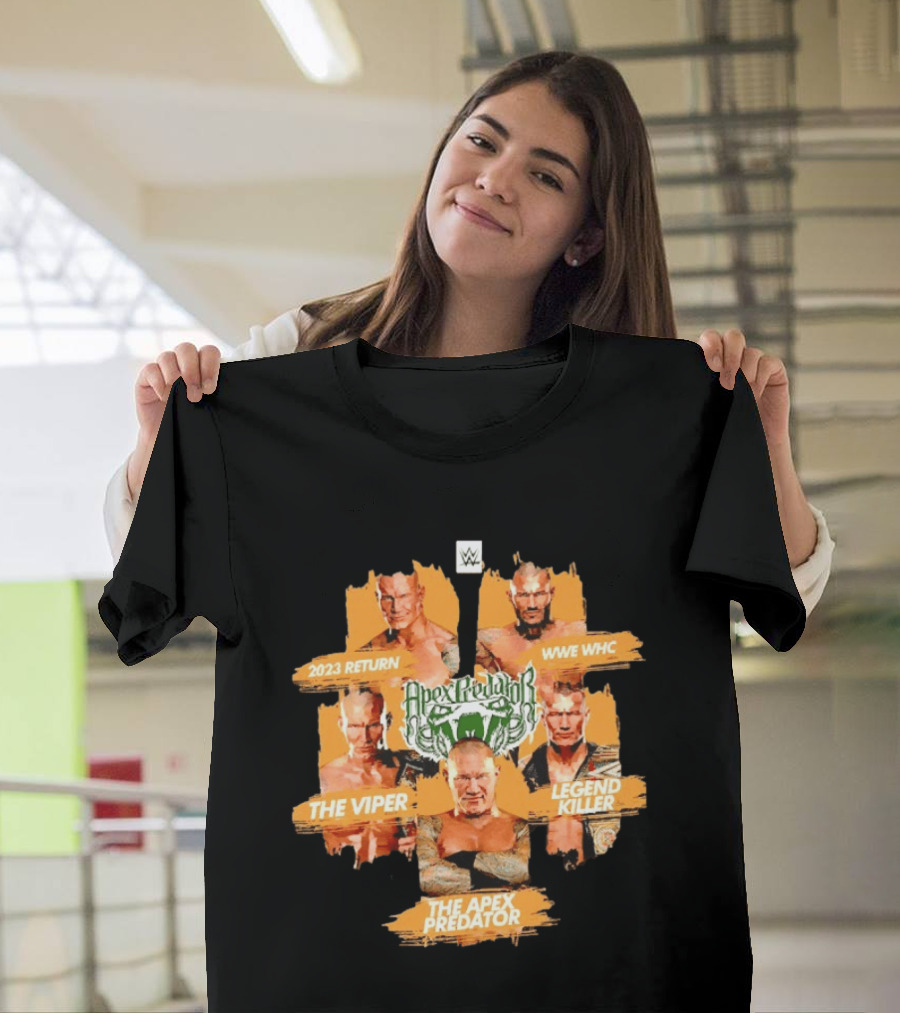 WWE WHC 2023 Randy Orton The Viper Legend Killer Apex Predator Return T-Shirt