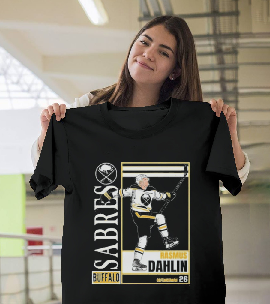 Buffalo Sabres Rasmus Dahlin 26 Defenceman T-Shirt