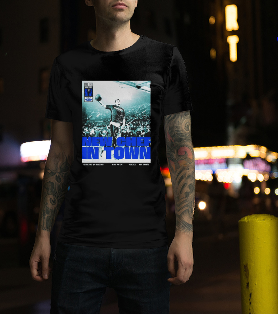 Dallas Mavericks New Chef In Town Cooper Flagg 2025 2026 NBA Season T-Shirt