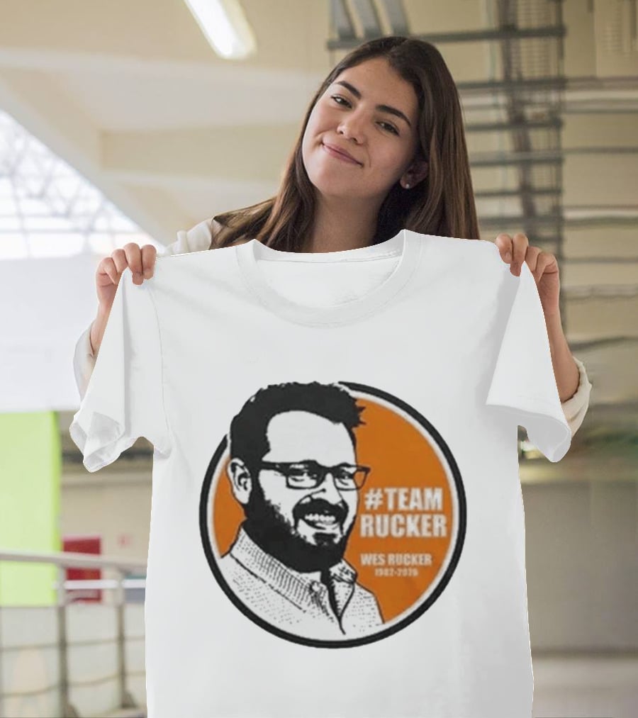 Tennessee Volunteers #TeamRucker Wes Rucker 1982 2019 T-Shirt