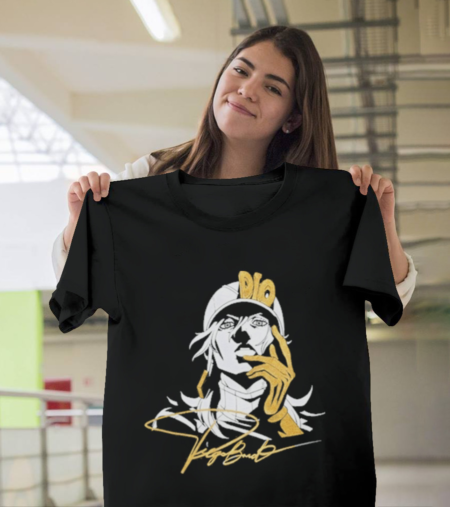 Hobby Genki Diego Dio Jojos Bizarre Adventure Signature T-Shirt