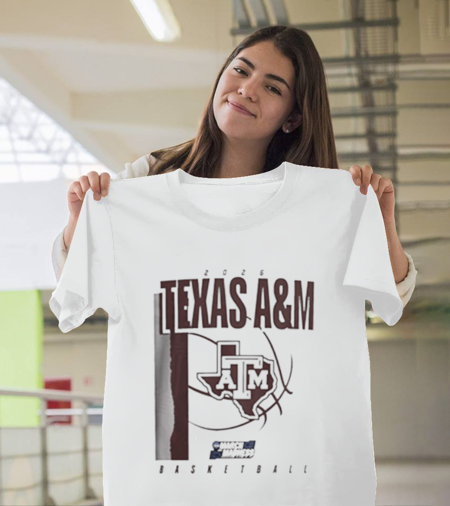 Texas A&M Aggies 2026 March Madness Basketball Tournament T-Shirt