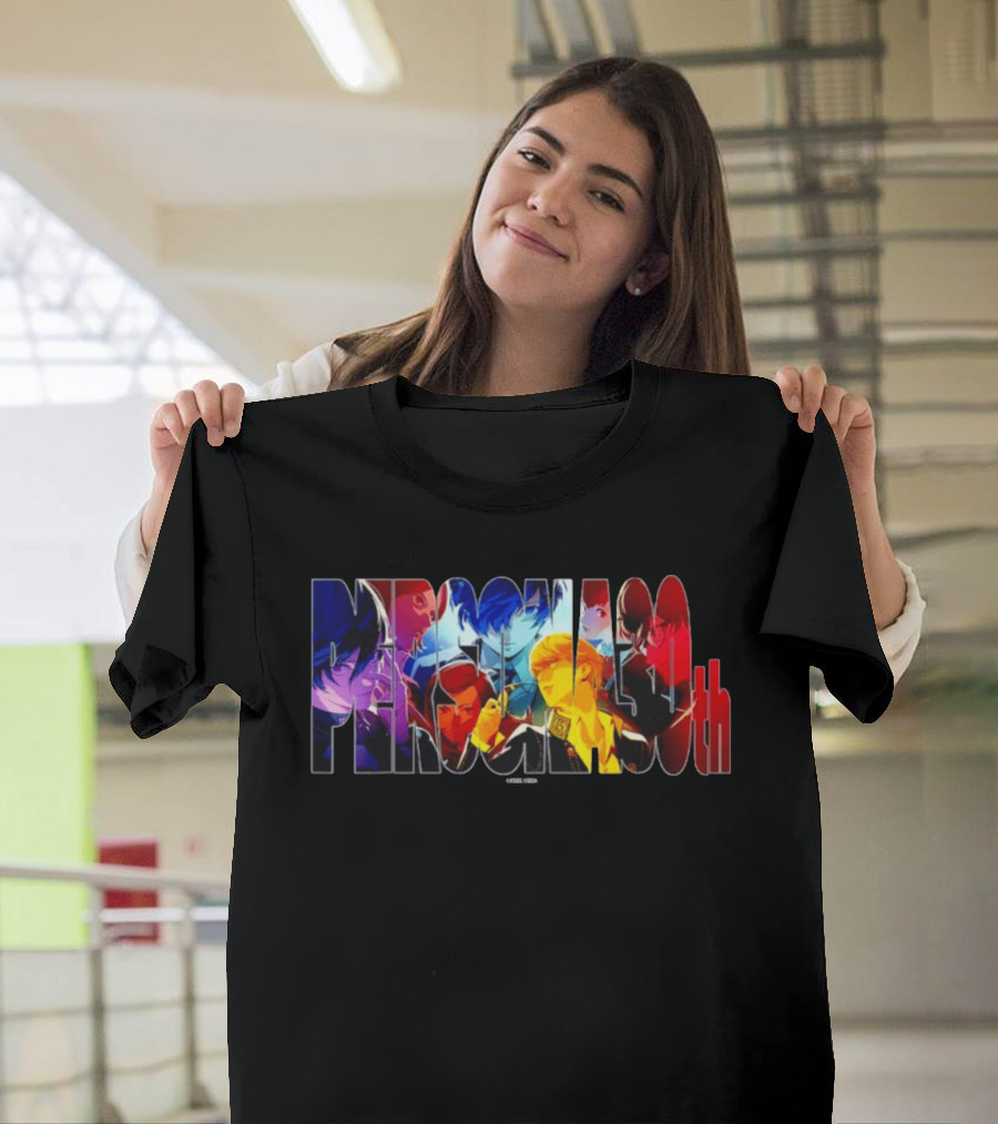 Persona 30th Anniversary Protagonist Series Atlus T-Shirt