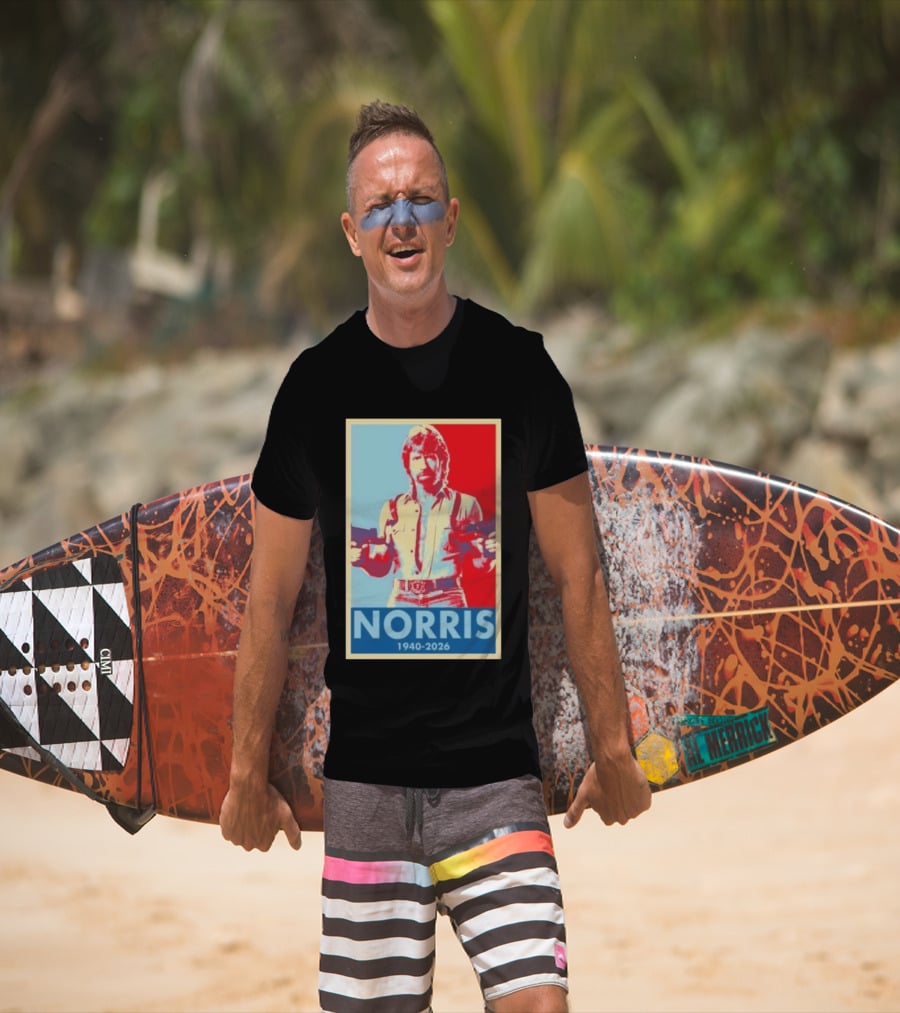 Norris 1940 2026 Retro Tribute With Dual Pistols T-Shirt