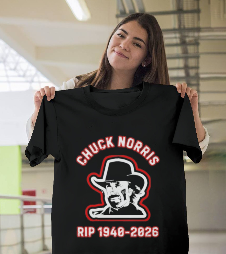 Rip Chuck Norris 1940 2026 Cowboy Hat T-Shirt