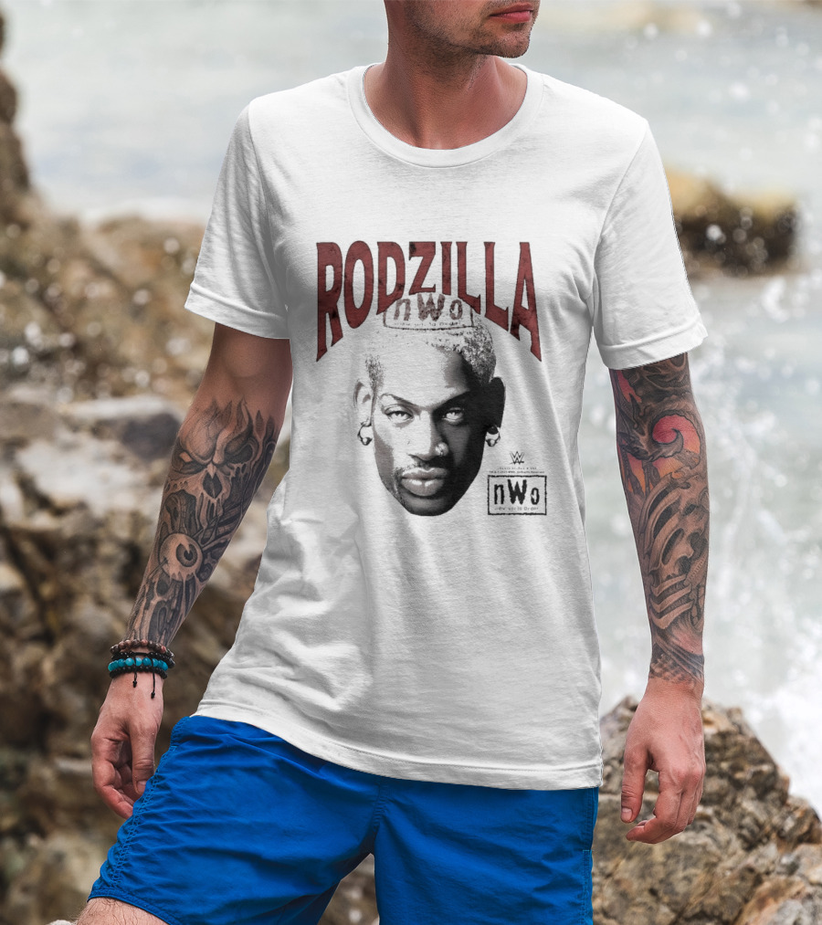 RODZILLA NWo Dennis Rodman Grail WWE NWo T-Shirt