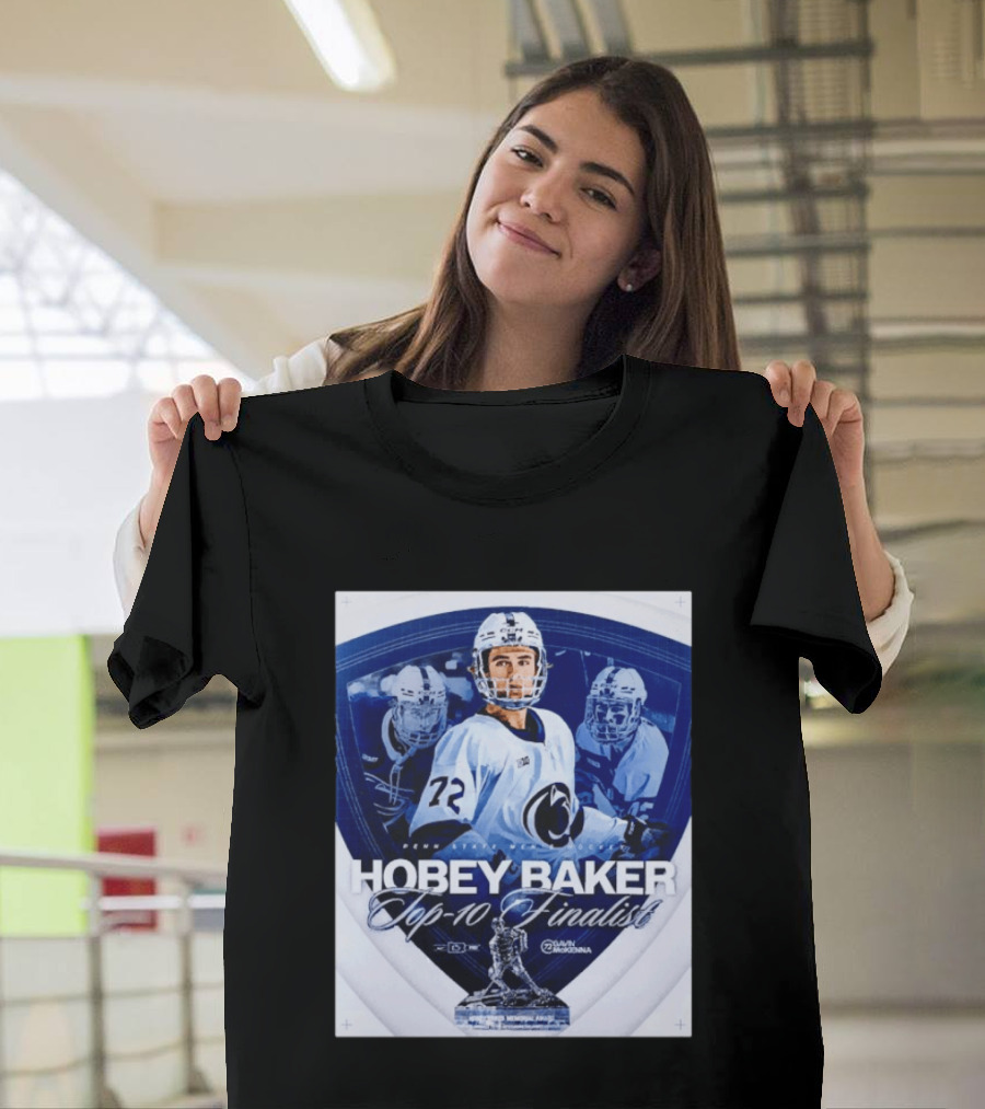Gavin McKenna Penn State Nittany Lions Hockey Hobey Baker Top 10 Finalist 2026 T-Shirt