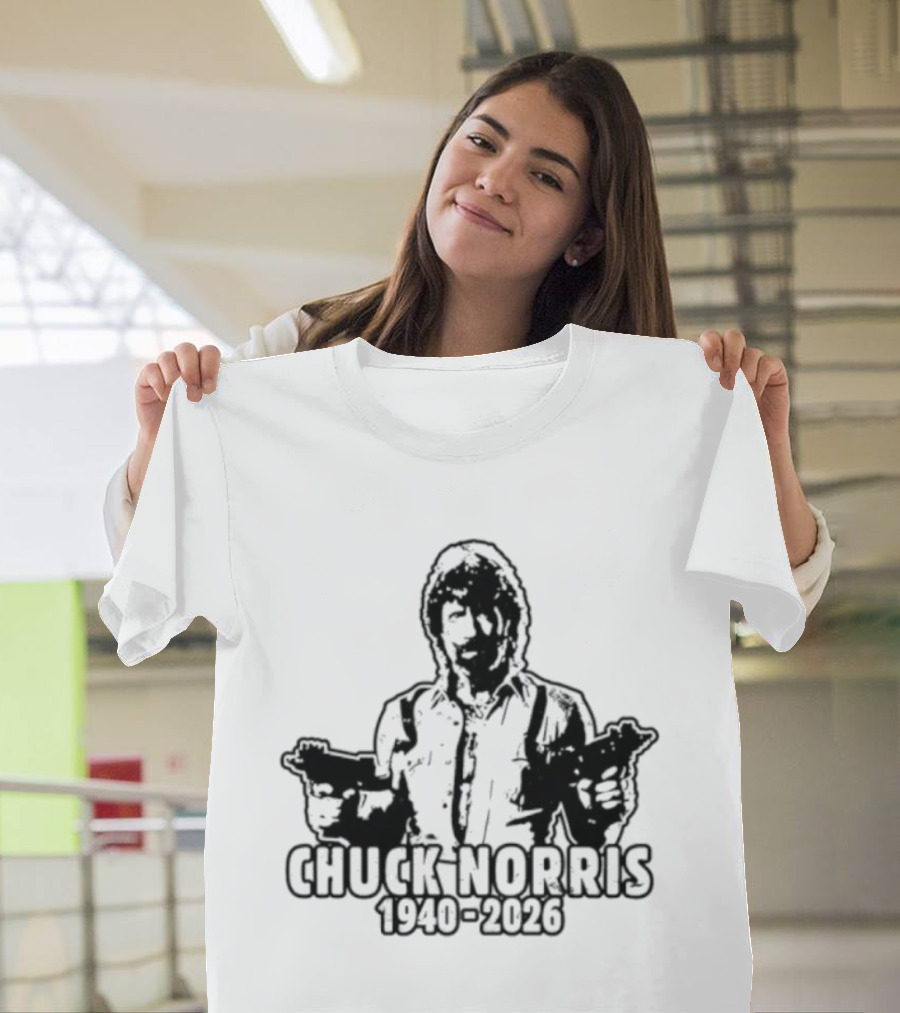 Chuck Norris 1940 2026 T-Shirt