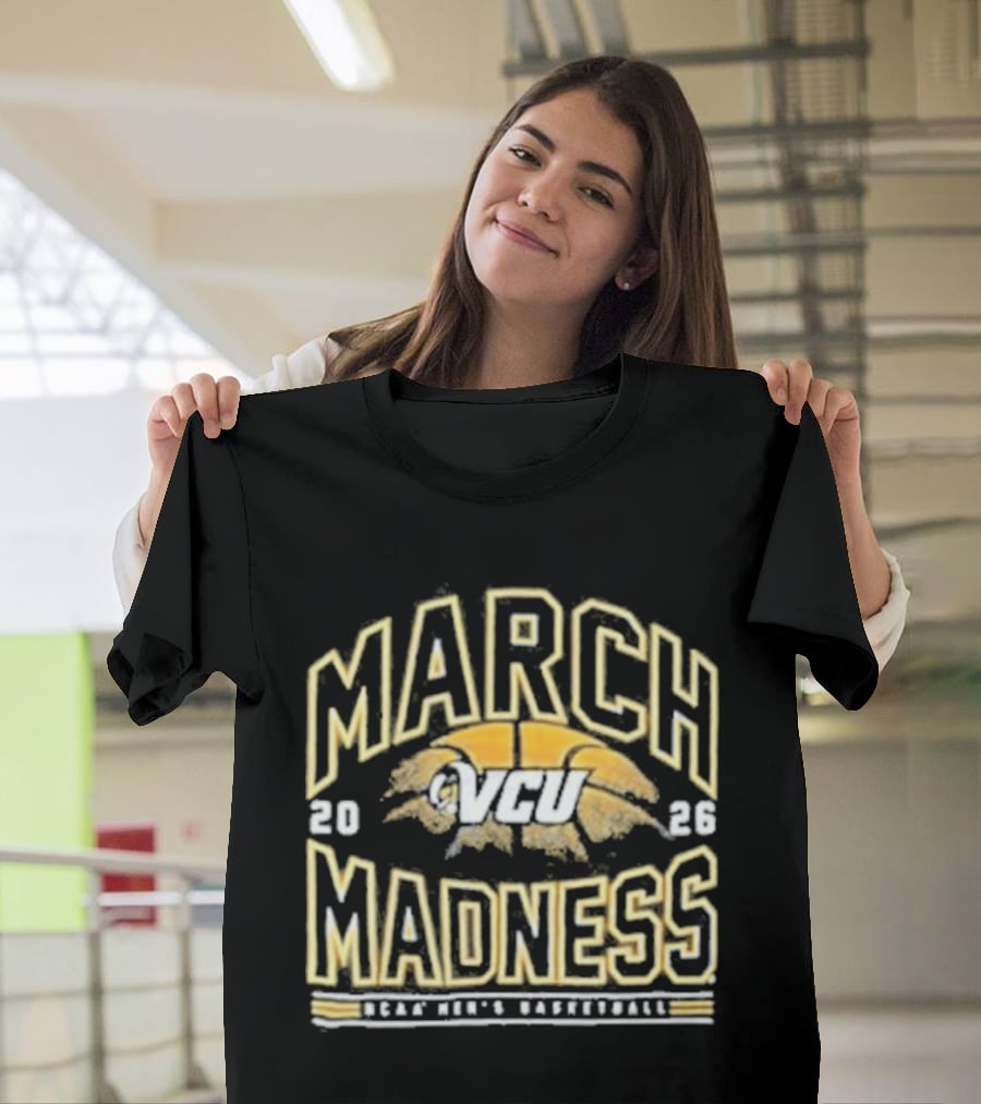 VCU Rams 2026 March Madness NCAA Men's Basketball Tournament T-Shirt