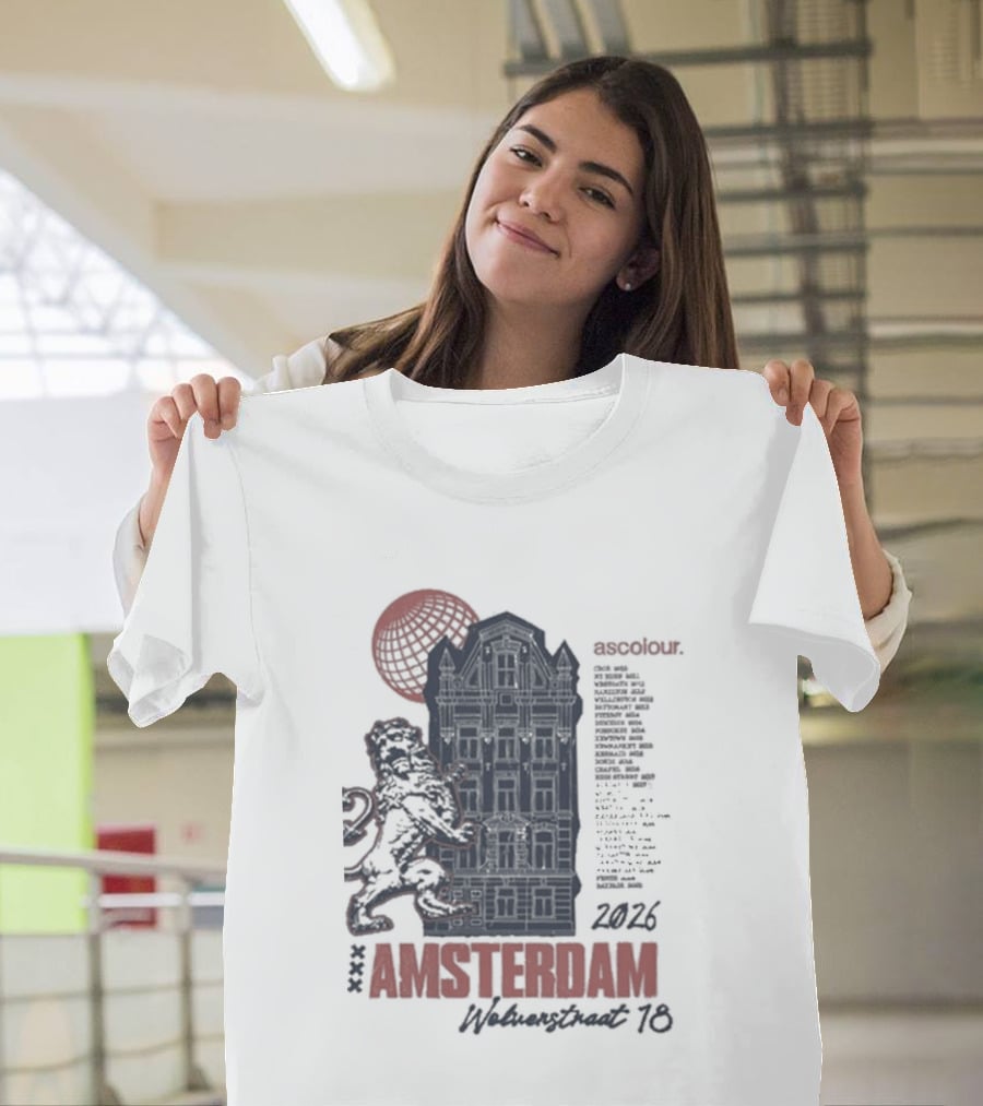 As Colour Amsterdam Opening 2016 Event Lion Element Festival Listing T-Shirt