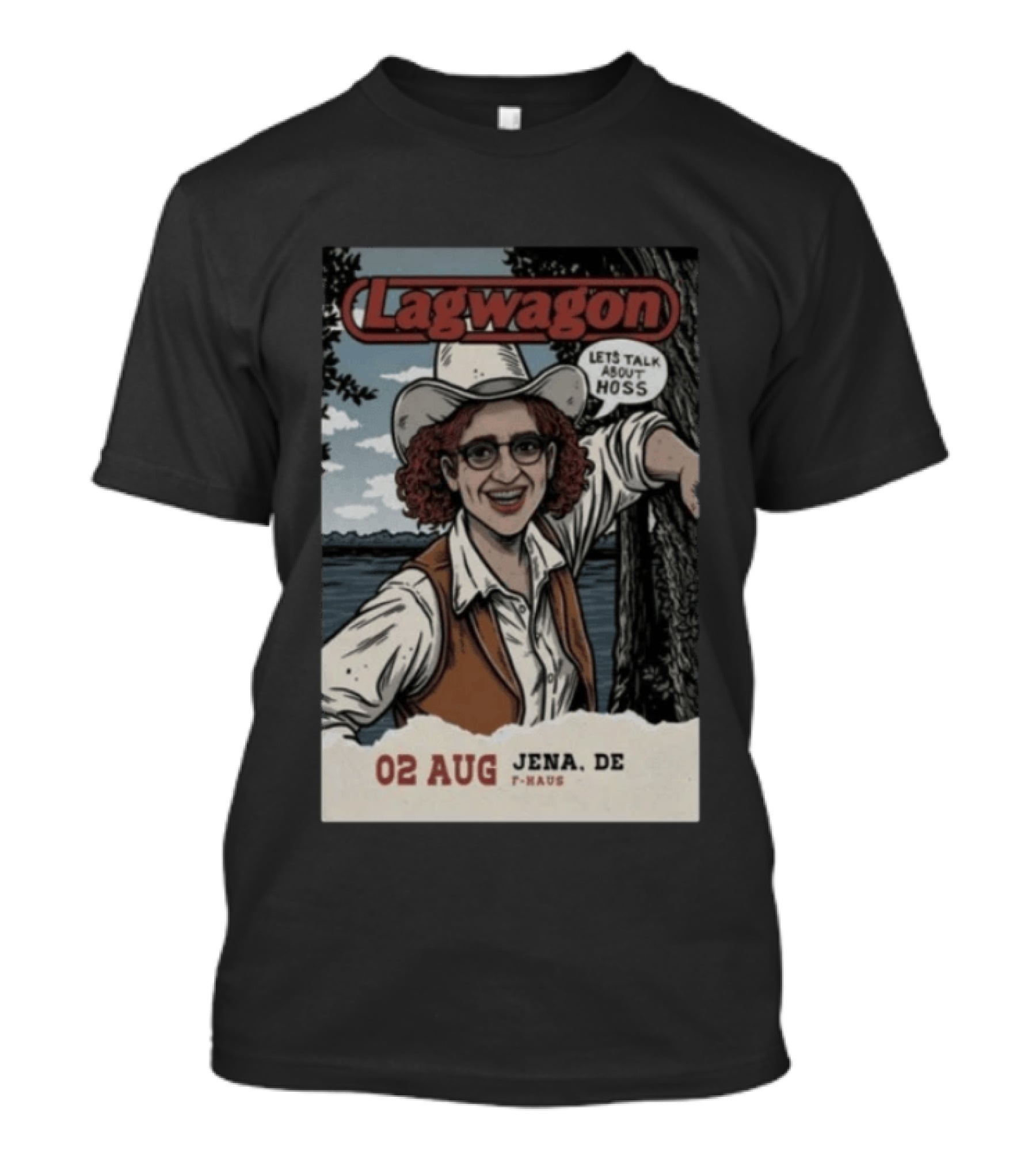 Lagwagon Let's Talk About Hoss 02 Aug Jena DE F Haus T-Shirt