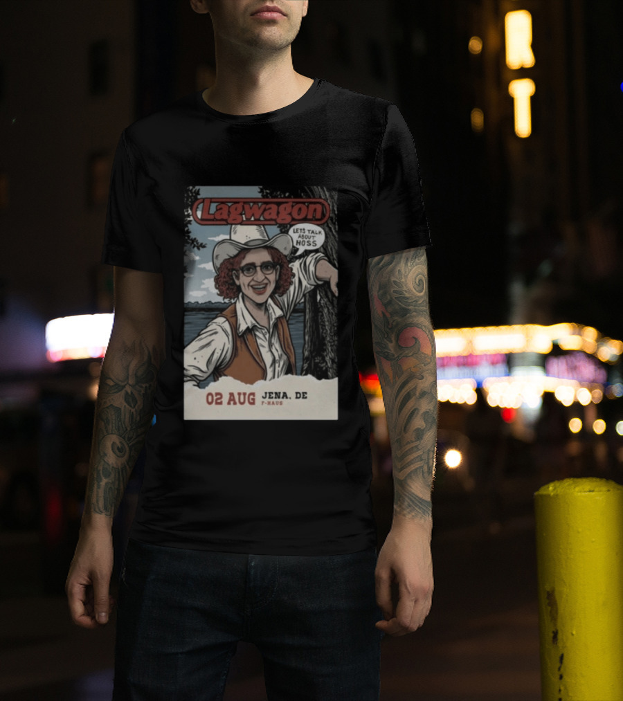 Lagwagon Let's Talk About Hoss 02 Aug Jena DE F Haus T-Shirt