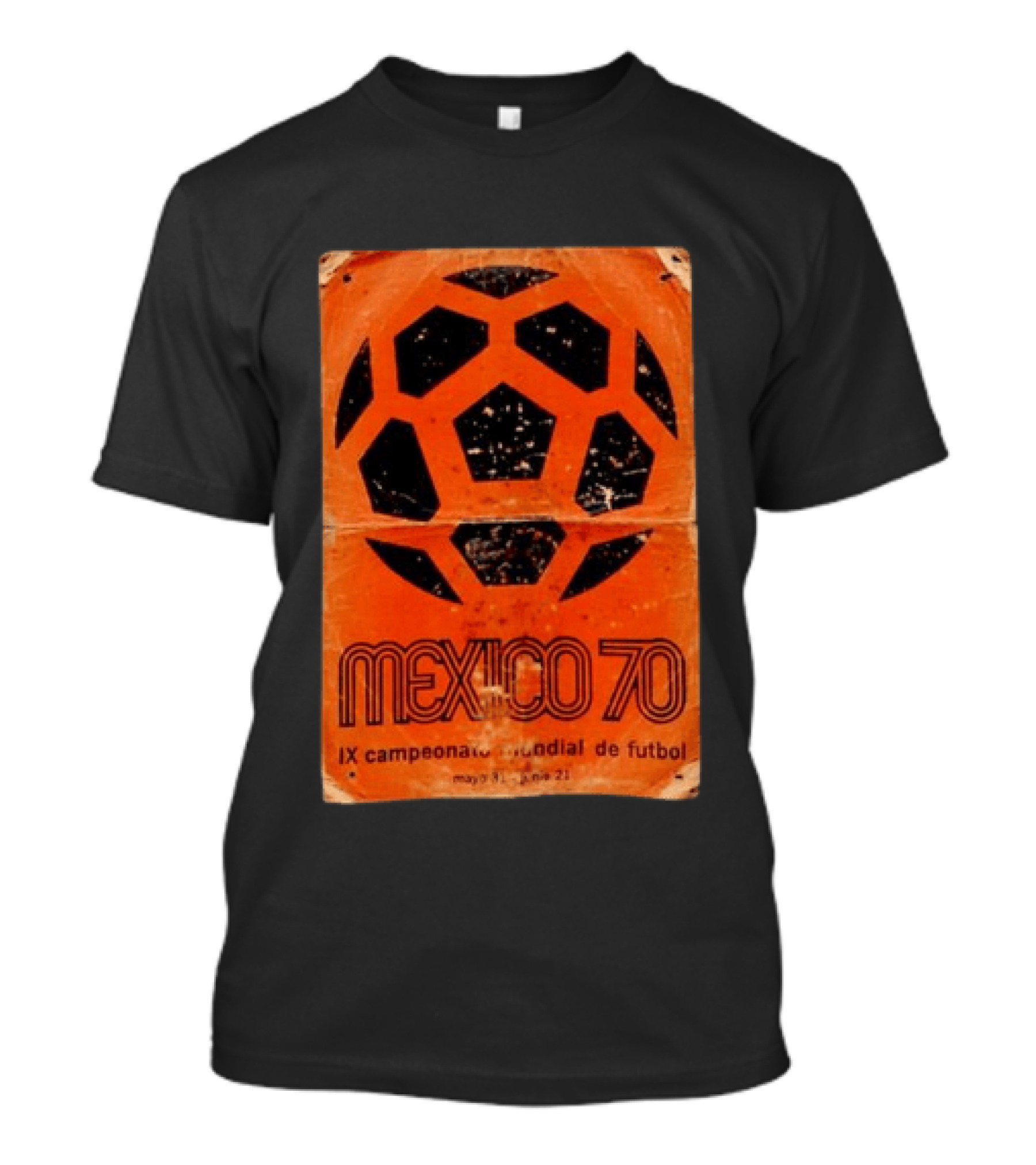 Mexico 70 IX Campeonato Mundial De Futbol T-Shirt