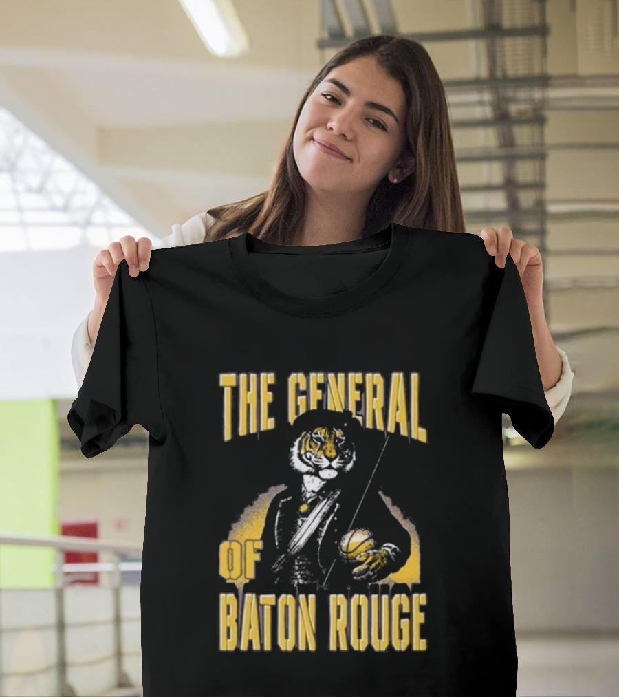 The General Of Baton Rouge Pocket Tiger Conductor Baton Rouge T-Shirt