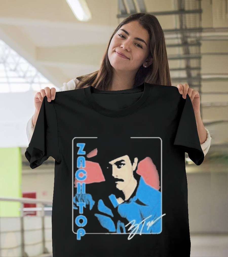 Zach Top ZTW Signature Blue And Red T-Shirt