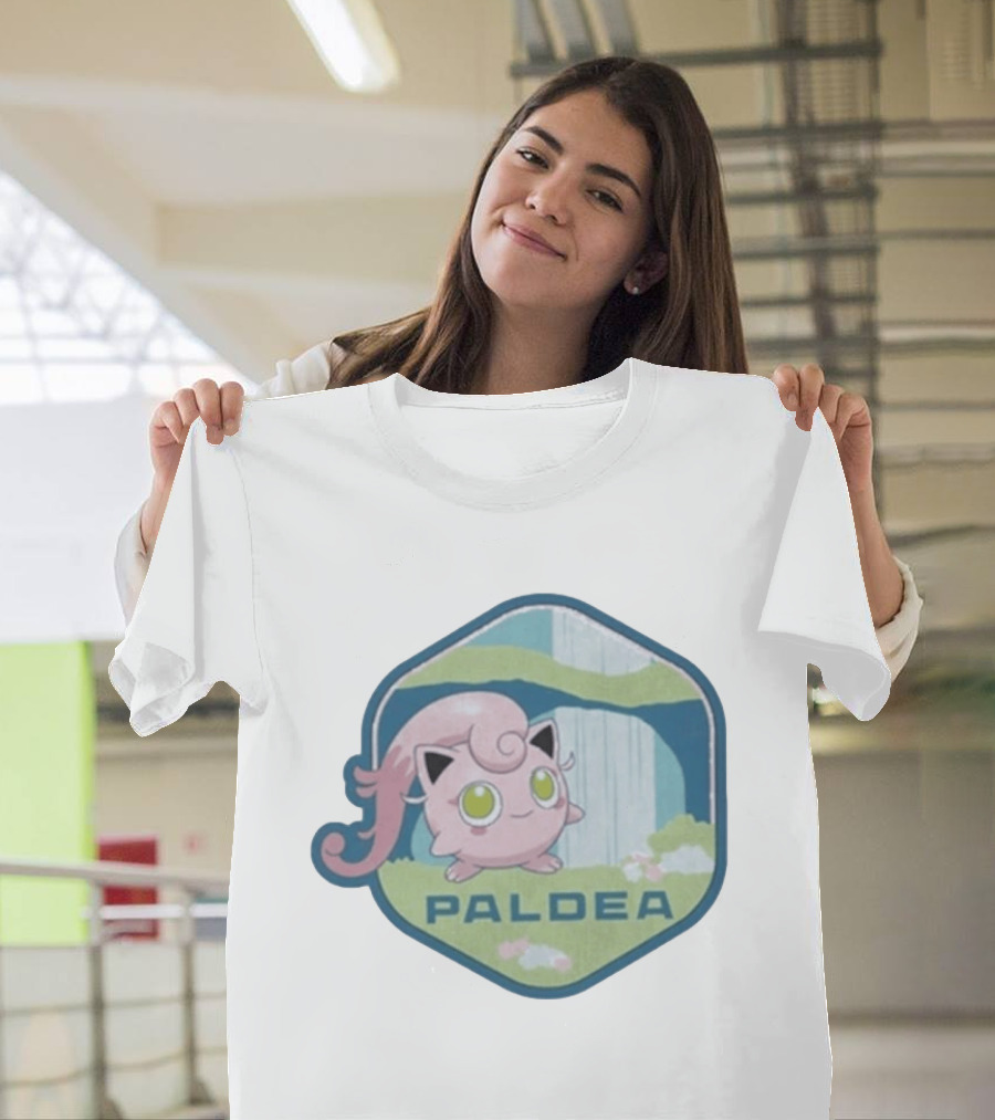 Paldea Jigglypuff Pokémon Adventure T-Shirt
