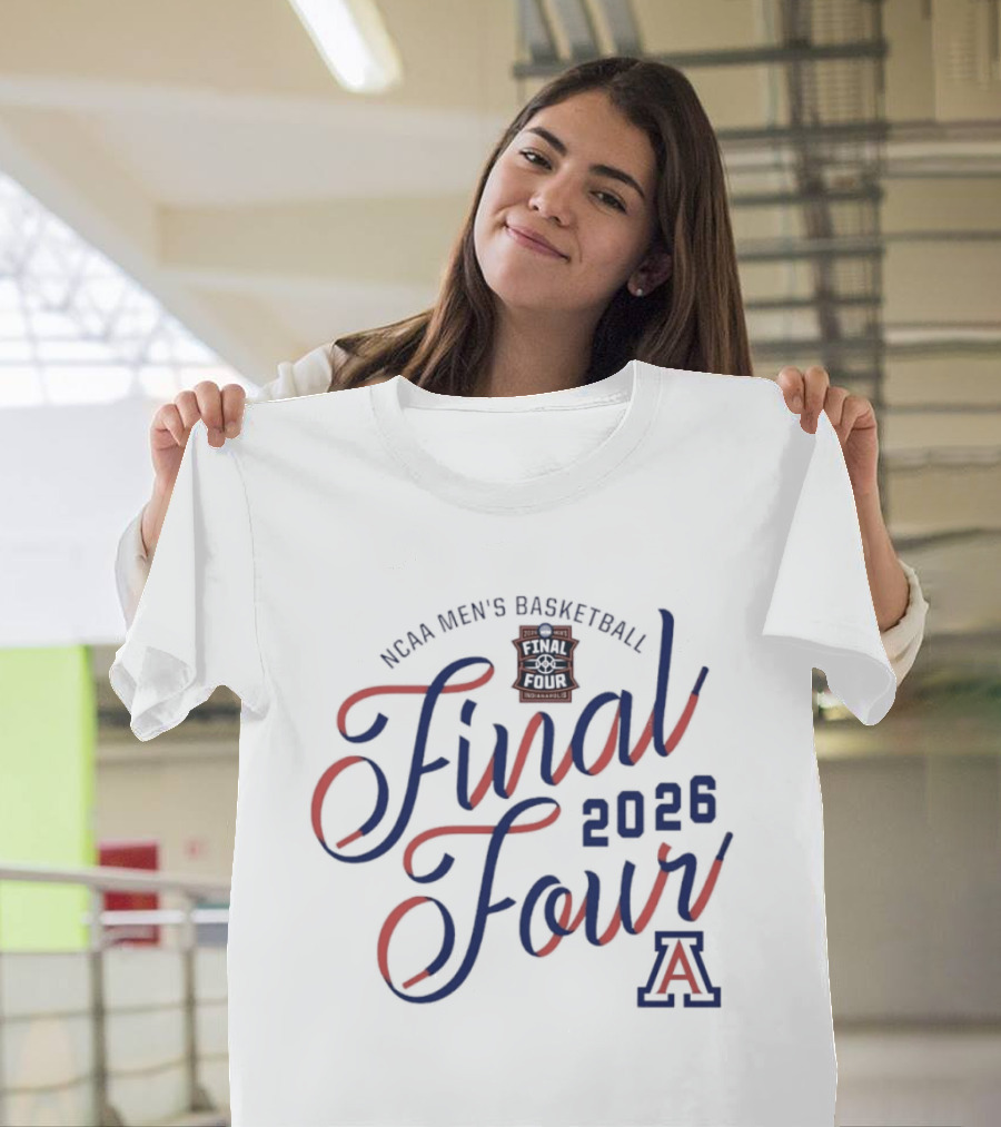 Arizona Wildcats NCAA Men's Basketball Final Four 2026 A T-Shirt