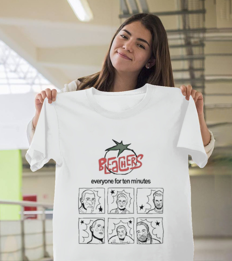 Bleachers Everyone For Ten Minutes Tomato Comic Strip T-Shirt