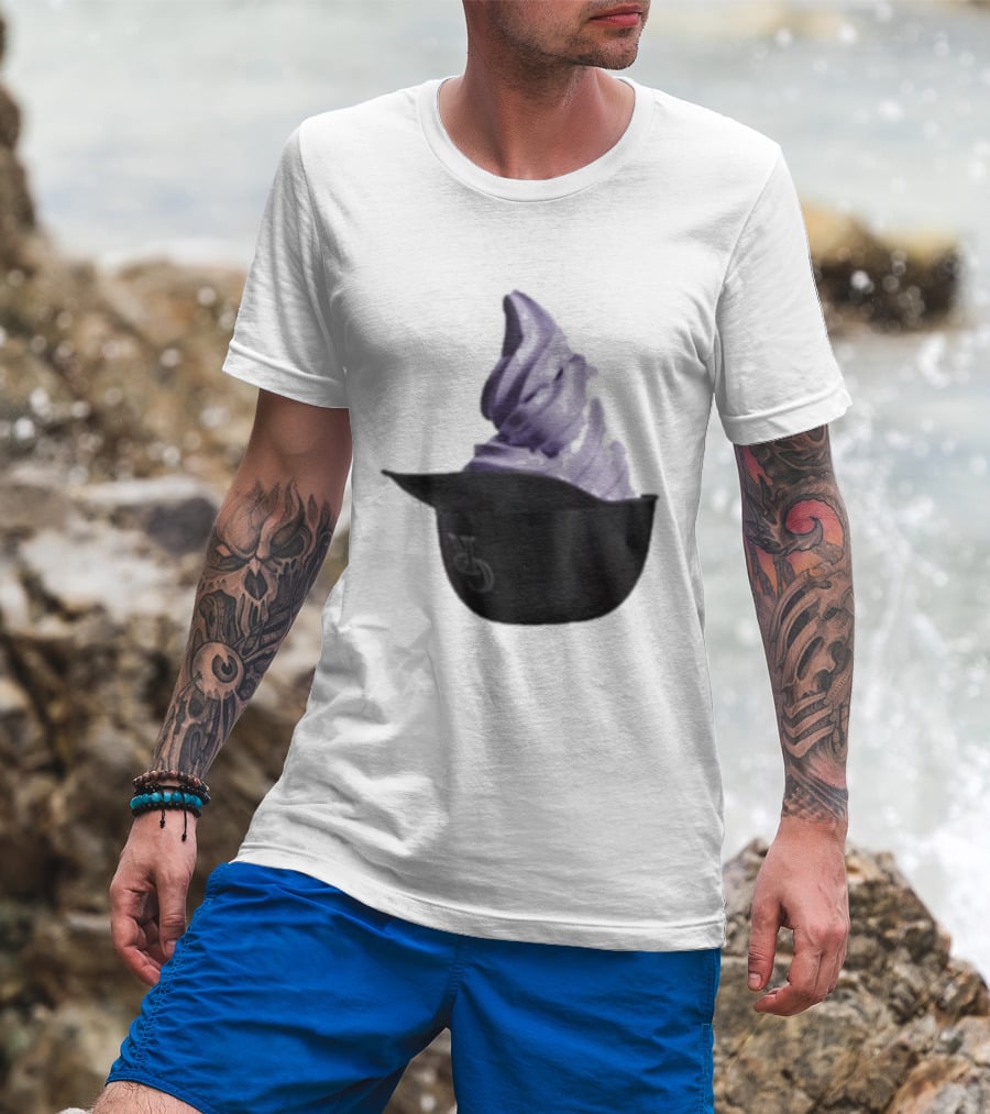 Colorado Rockies Boozy Ice Cream Purple Soft Serve Treat T-Shirt