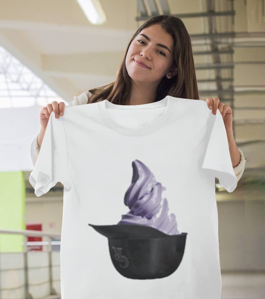 Colorado Rockies Boozy Ice Cream Purple Soft Serve Treat T-Shirt