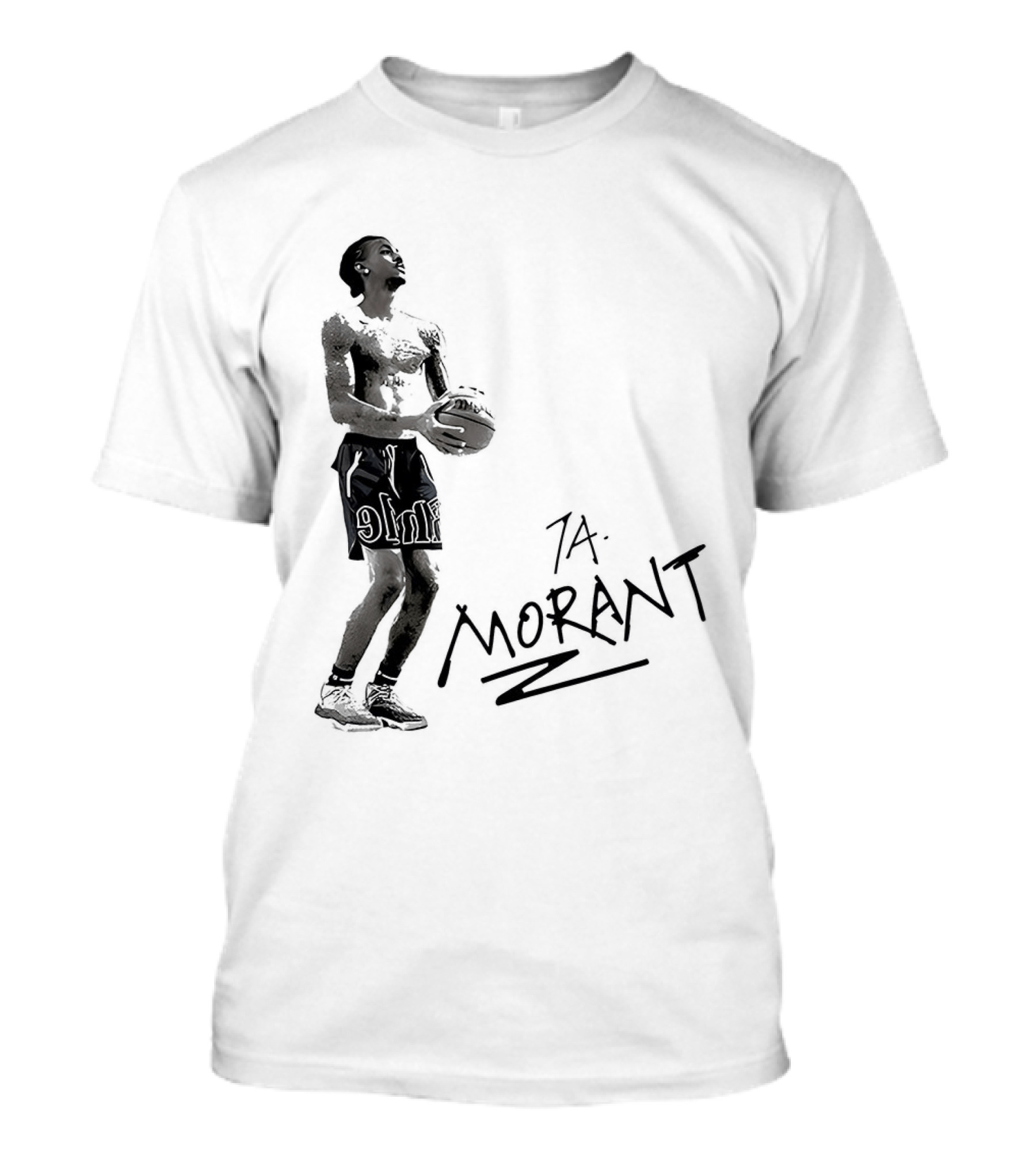 Ja Morant Memphis Grizzlies Basketball T-Shirt