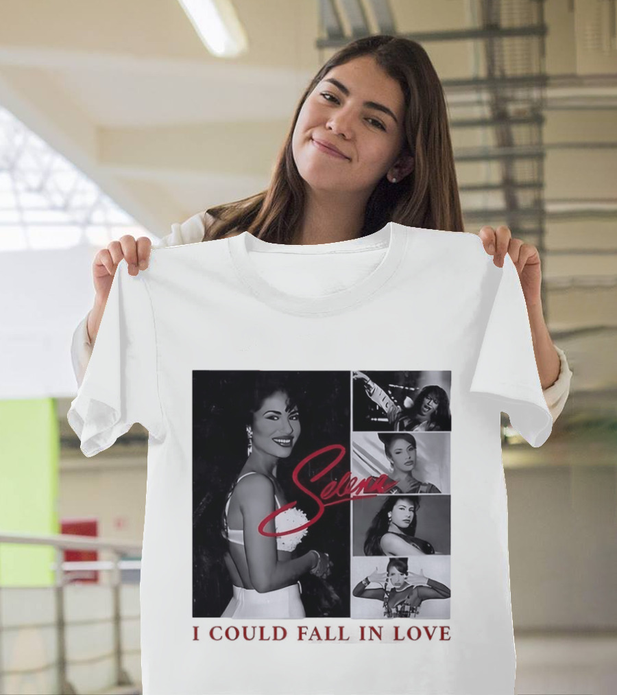 Selena Quintanilla I Could Fall In Love Photomontage T-Shirt